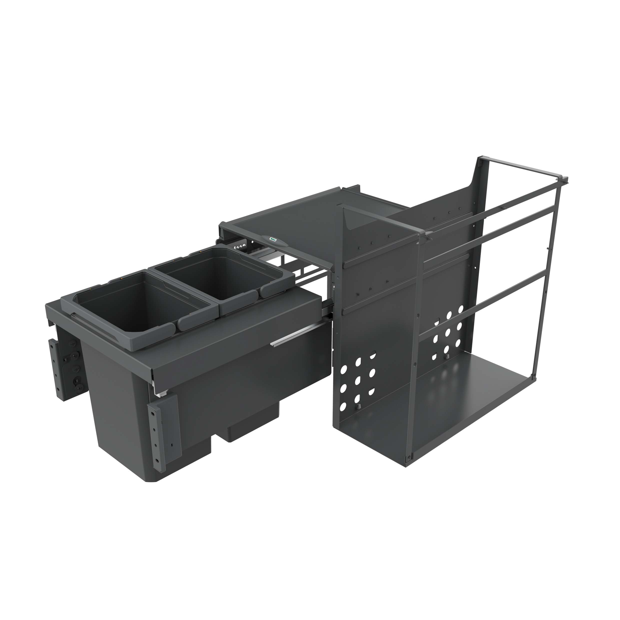 Naber Abfallsammler SELECTAkit Cox Base Q 360 S 400 2 anthrazit