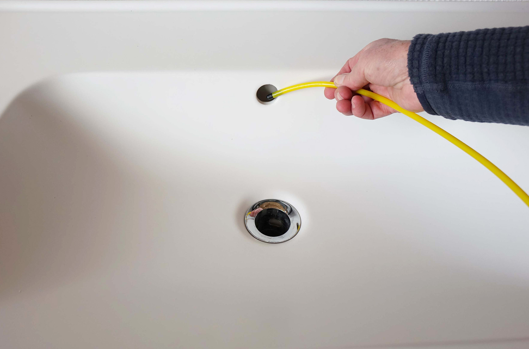 Simply Rohrfrei Anwendung Überlauf WB